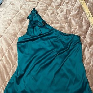 The Limited Teal One Shoulder Top | XL